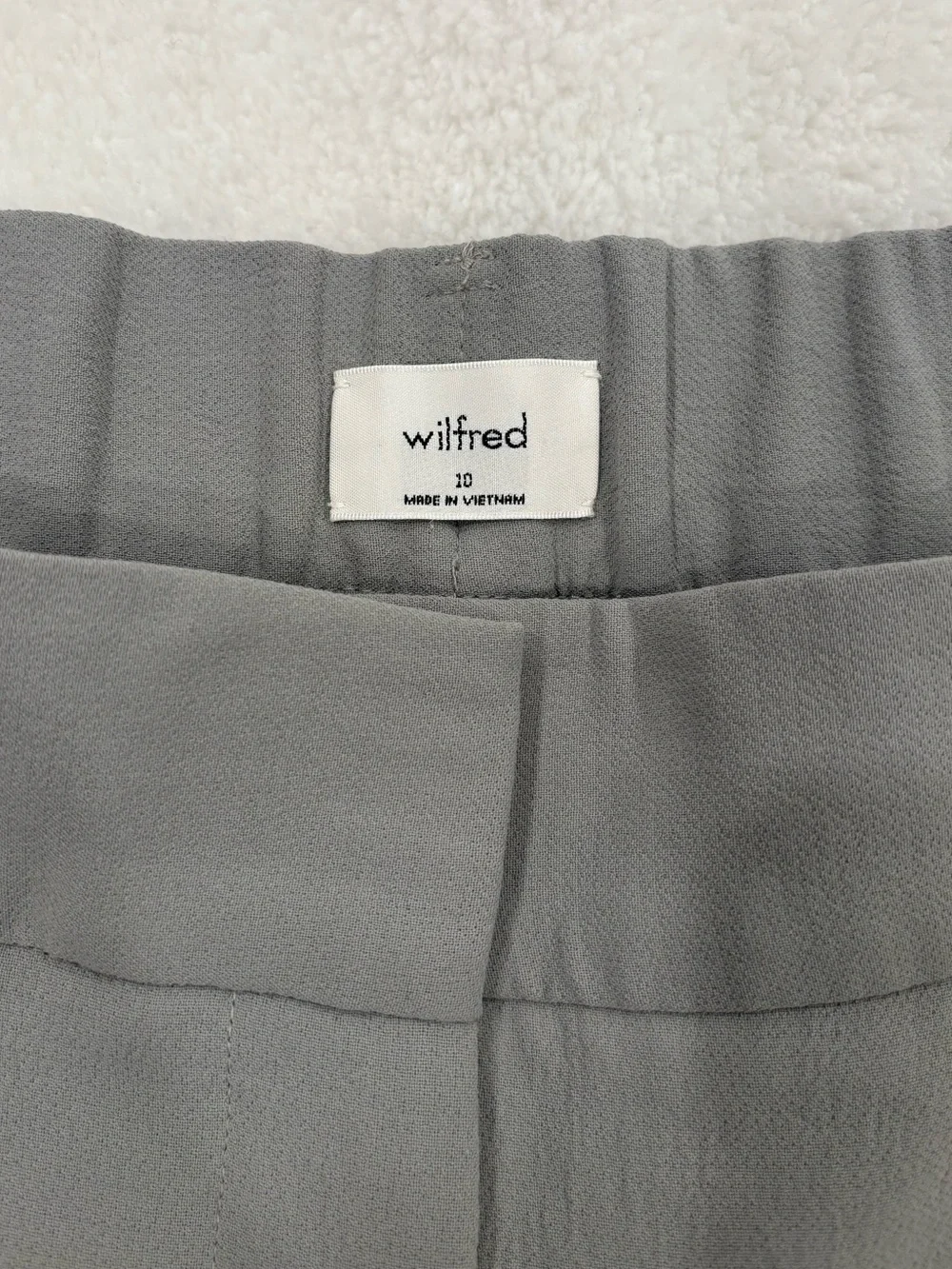 Aritzia Wilfred Dashwood Green Grey Pants - Picture 10 of 12
